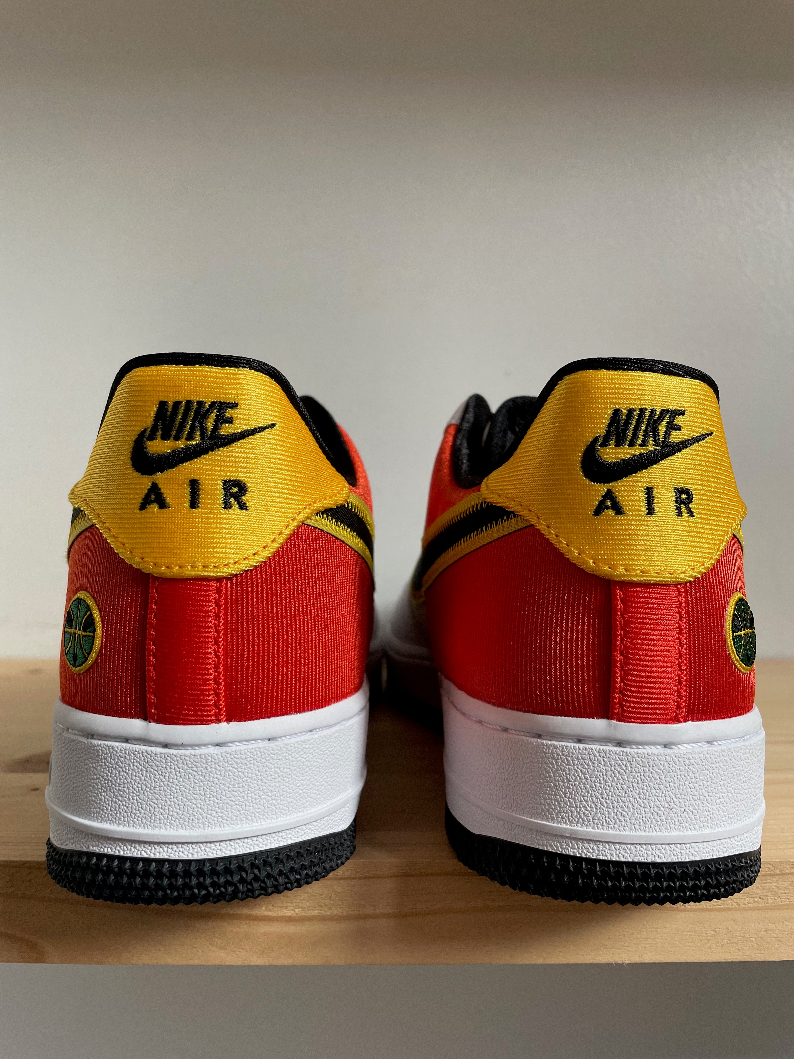 Nike air outlet force 1 okergeel