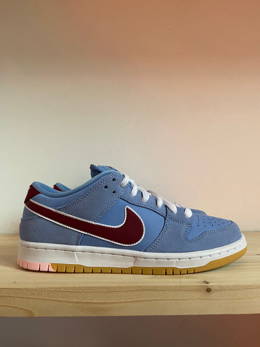 ANTWERP SNKR - Nike SB Dunk Low Valour Blue Team Maroon